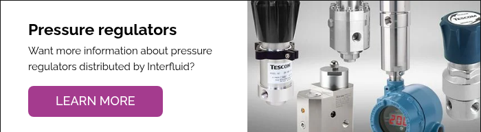 Pressure regulators Want more information about pressure regulators distributed by Interfluid?  