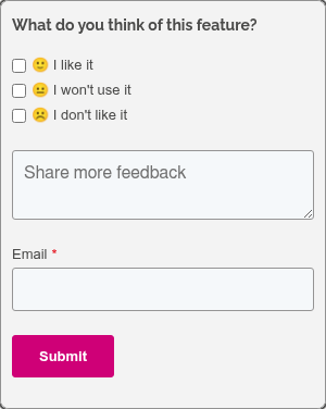 What do you think of this feature?