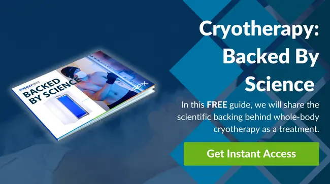 Cryotherapy Backed By Science Large CTA RP-X