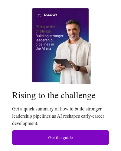 Rising to the challenge: building stronger leadership pipelines in the AI era