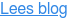 Lees blog