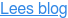 Lees blog