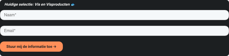 &nbsp; &nbsp;&nbsp; &nbsp;Huidige selectie: Vis en Visproducten ��