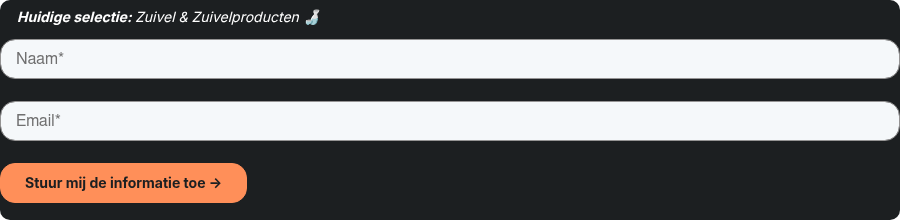 &nbsp; &nbsp;&nbsp; &nbsp;Huidige selectie: Zuivel & Zuivelproducten ��