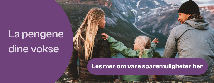 Knapp: Les mer om våre sparemuligheter her