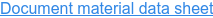 Document material data sheet