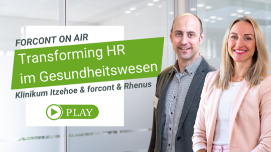 Aufzeichnung Transforming HR im Gesundheitswesen