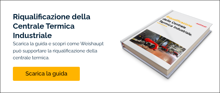 Riqualificazione della Centrale Termica Industriale Scarica la guida e scopri come Weishaupt può supportare la riqualificazione della centrale termica. &nbsp;