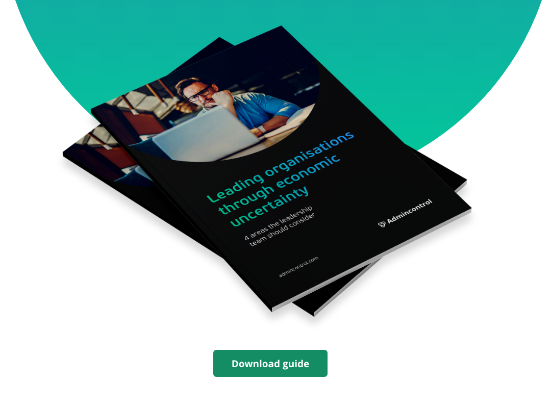 Download the guide: Leading organisations through economic uncertainty