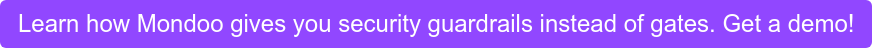 Learn how Mondoo gives you security guardrails instead of gates. Get a demo!