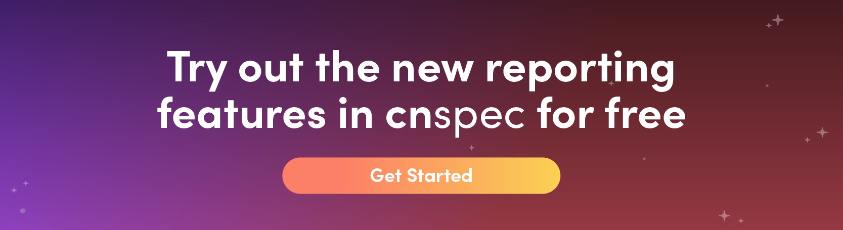 Try the new reporting features in cnspec for free