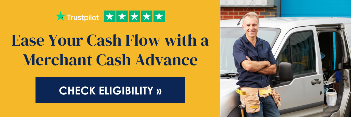 merchant cash advance for plumber cta banner yellow