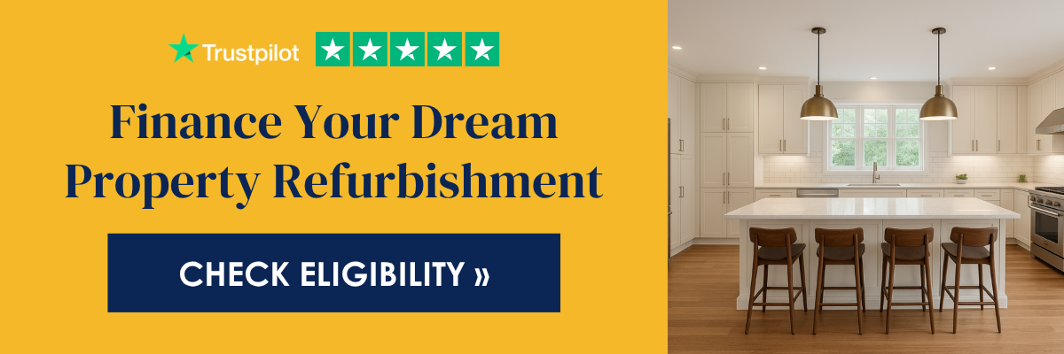 Finance your dream property refurbishment: check eligibility.
