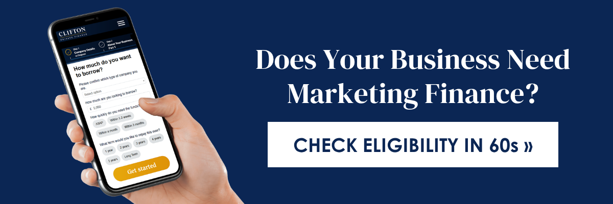 Does your business need marketing finance?