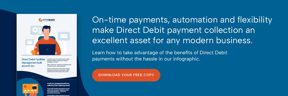 direct debit facilities management infographic