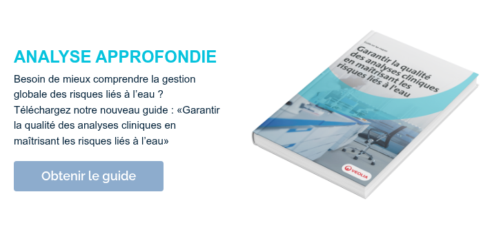 ANALYSE APPROFONDIE Besoin de mieux comprendre la gestion globale des risques liés à l’eau ? Téléchargez notre nouveau guide : «Garantir la qualité des analyses cliniques en maîtrisant les risques liés à l’eau» &nbsp;