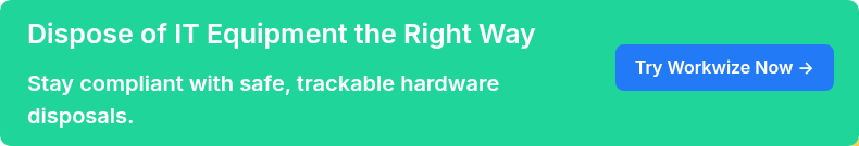 Dispose of IT Equipment the Right Way   Stay compliant with safe, trackable hardware disposals.