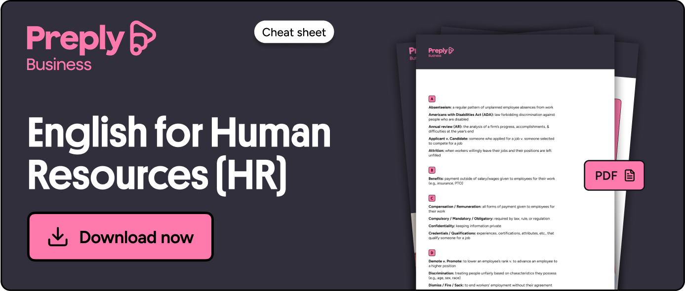 HR Abbreviations & Acronyms - Human Resources Terminology Abbreviations