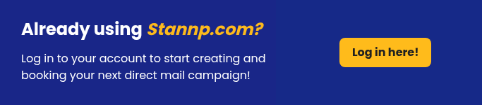 Already using Stannp.com? &nbsp; Log in to your account to start creating and booking your next direct mail campaign!