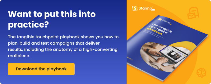 The tangible touchpoint playbook shows you how to plan, build and test campaigns that deliver results,&nbsp;including the anatomy of a high-converting mailpiece.