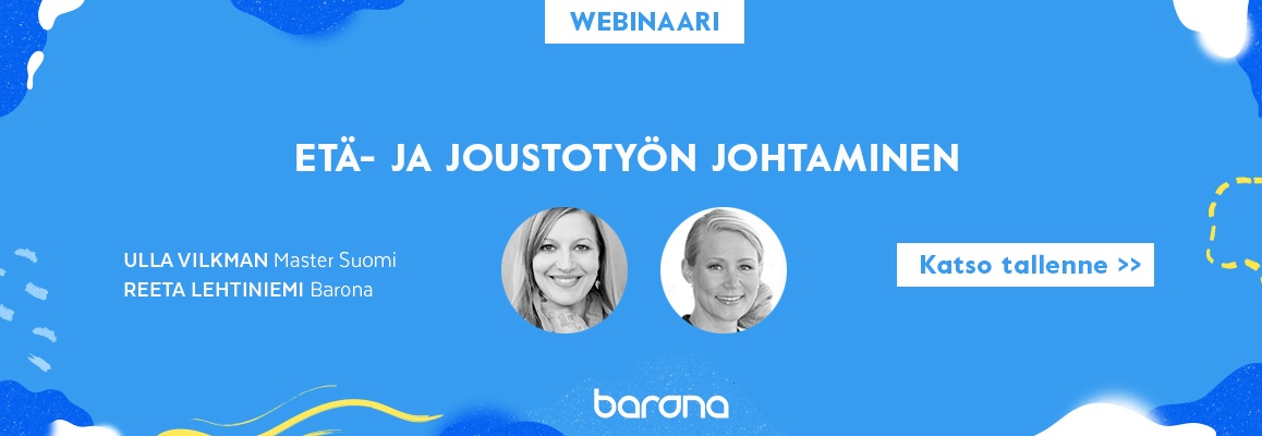 Lataa tallenne: Etä- ja joustotyön johtaminen