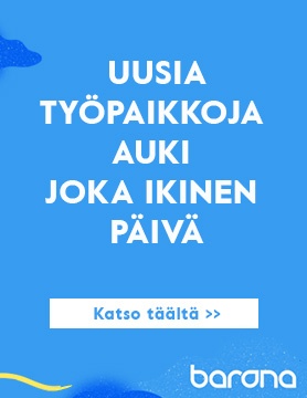 Barona avoimet työpaikat Tampere