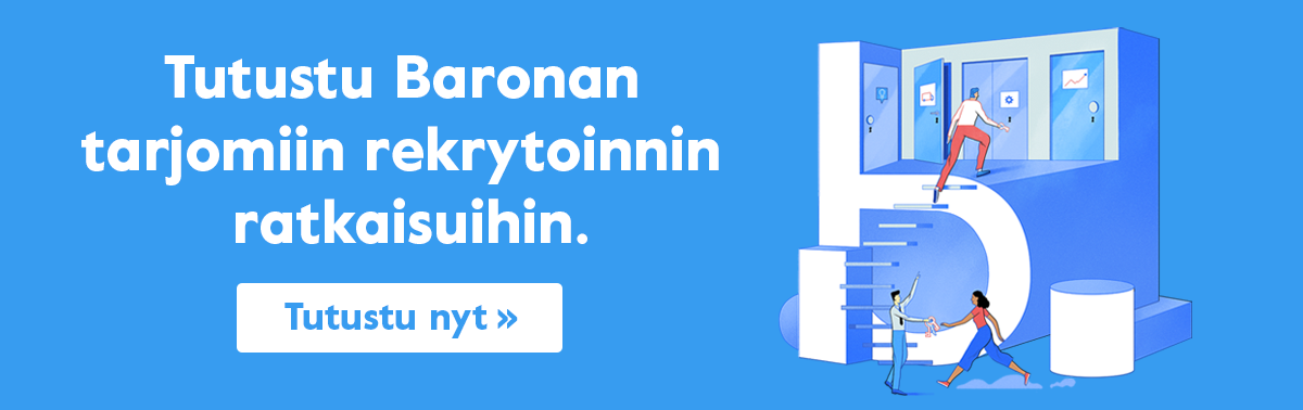 Tutustu Baronan tarjoamiin rekrytoinnin ratkaisuihin