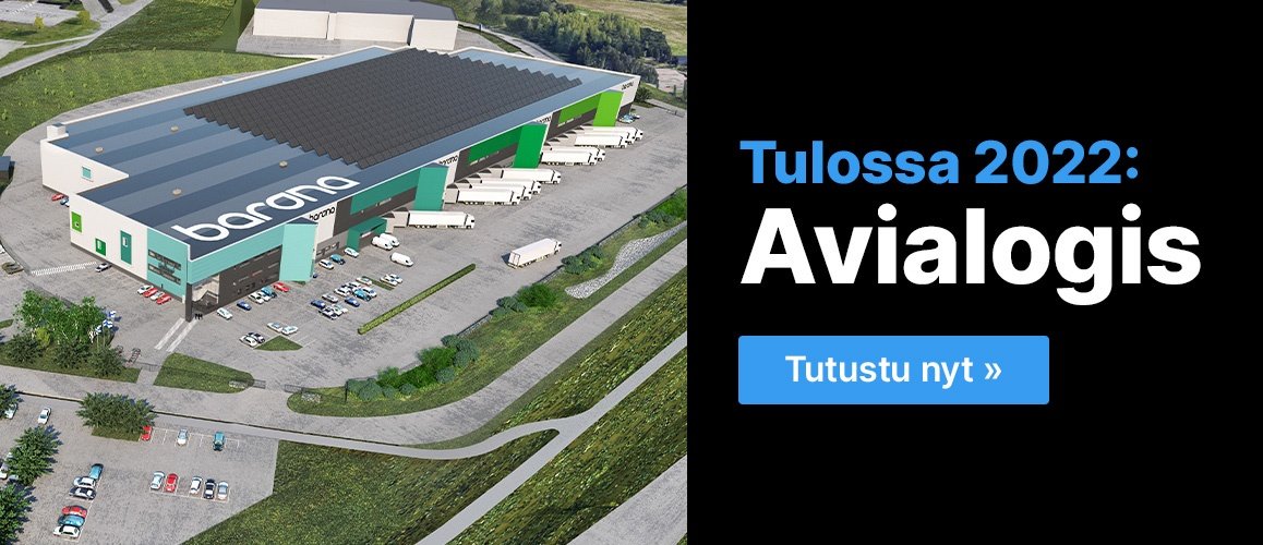 Tulossa 2022: Avialogis