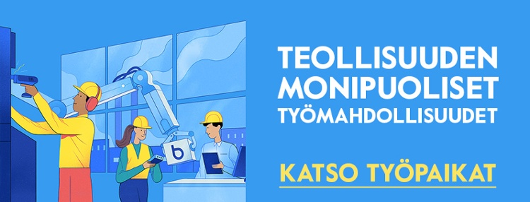 Katso teollisuuden työpaikat!