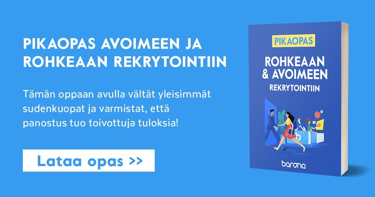 pikaopas rekrytointiin