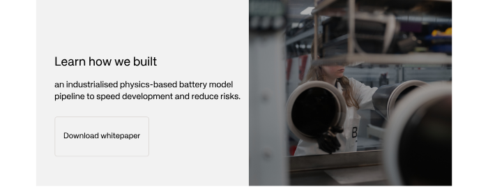 Battery Model Pipeline Whitepaper
