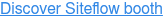Discover Siteflow booth
