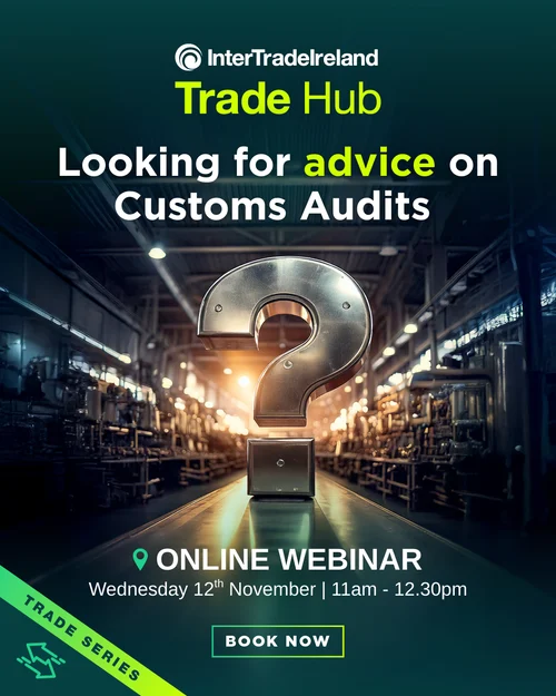 Trade series customs audit question mark 12th Nov