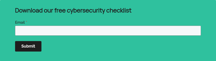 Download our free cybersecurity checklist