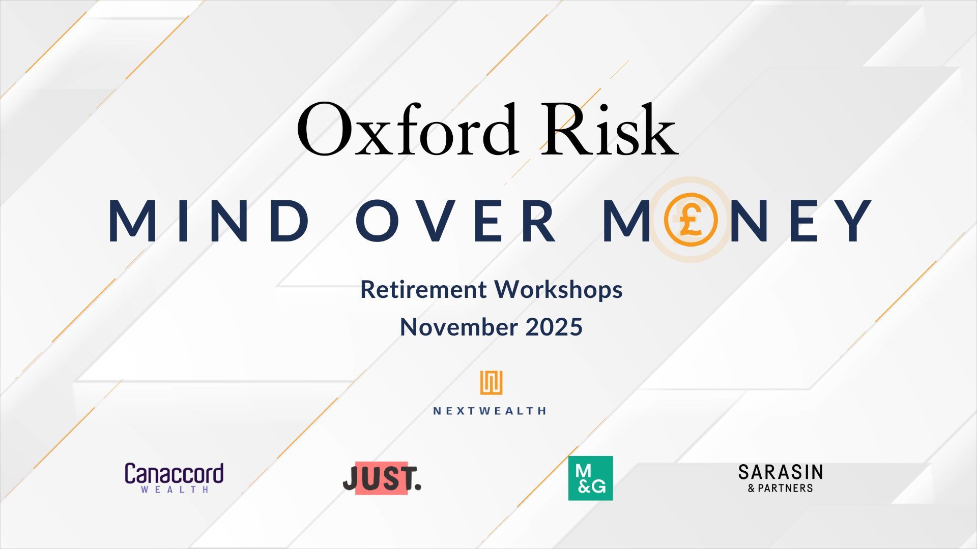 Oxford Risk's Retirement Workshops November 2025