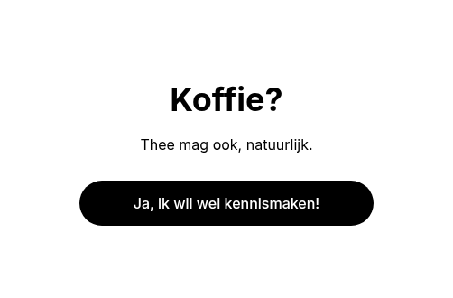 Koffie?