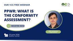 Register now for our upcoming webiner: "What is the conformity assessment according to the PPWR?"!