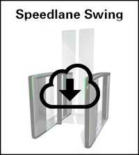 Download Speedlane Swing Optical Turnstile BIM