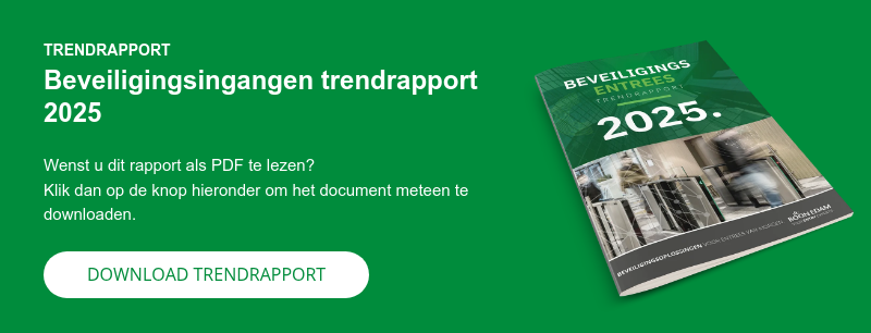 TRENDRAPPORT Beveiligingsingangen trendrapport 2025   Wenst u dit rapport als PDF te lezen? Klik dan op de knop hieronder om het document meteen te downloaden.  