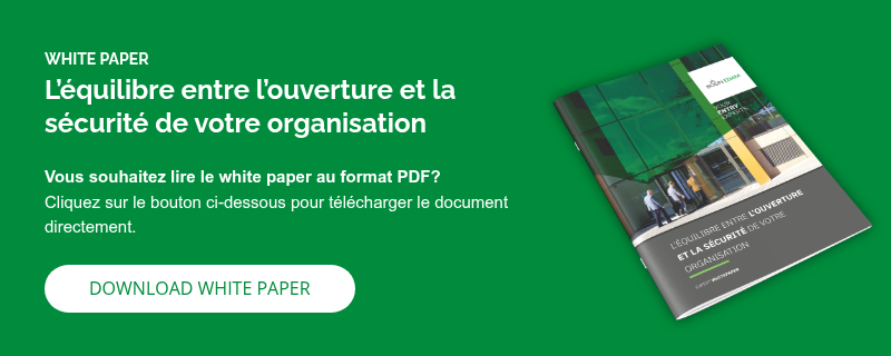 WHITE PAPER L’équilibre entre l’ouverture et la sécurité&nbsp;de votre organisation &nbsp; Vous souhaitez lire le white paper au format PDF? Cliquez sur le bouton ci-dessous pour télécharger le document directement. &nbsp;
