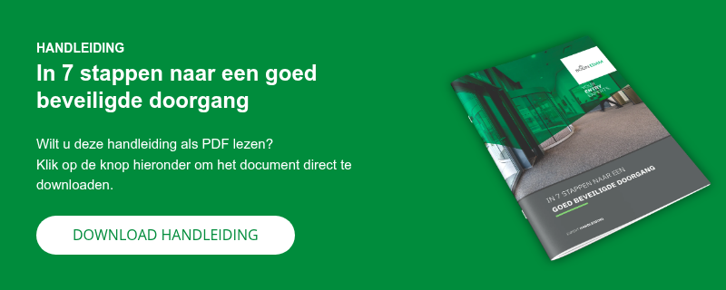 HANDLEIDING In 7 stappen naar een goed beveiligde doorgang &nbsp; Wilt u deze handleiding&nbsp;als PDF lezen? Klik op de knop hieronder om het document direct te downloaden. &nbsp;