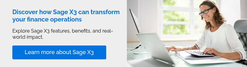 Discover how Sage X3 can transform your finance operations   Explore Sage X3 features, benefits, and real-world impact.  