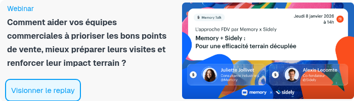 Webinar Comment aider vos équipes commerciales à prioriser les bons points de vente, mieux préparer leurs visites et renforcer leur impact terrain ?