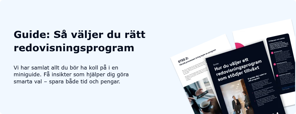 Guide: Så väljer du rätt redovisningsprogram  