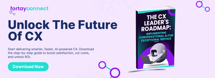 The CX leader's roadmap guide long CTA.