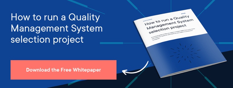 How to run a Quality Management System selection project