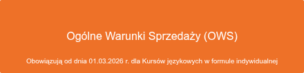 Ogólne Warunki Sprzedaży (OWS) od 01.03.2026