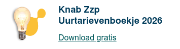 Knab Zzp Uurtarievenboekje 2026  Download gratis