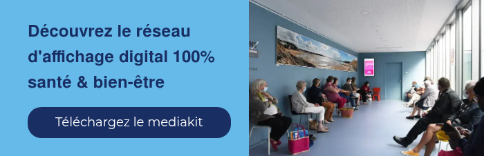 Découvrez le réseau d'affichage digital 100% santé & bien-être  