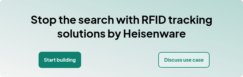 Stop the search with RFID tracking solutions by Heisenware